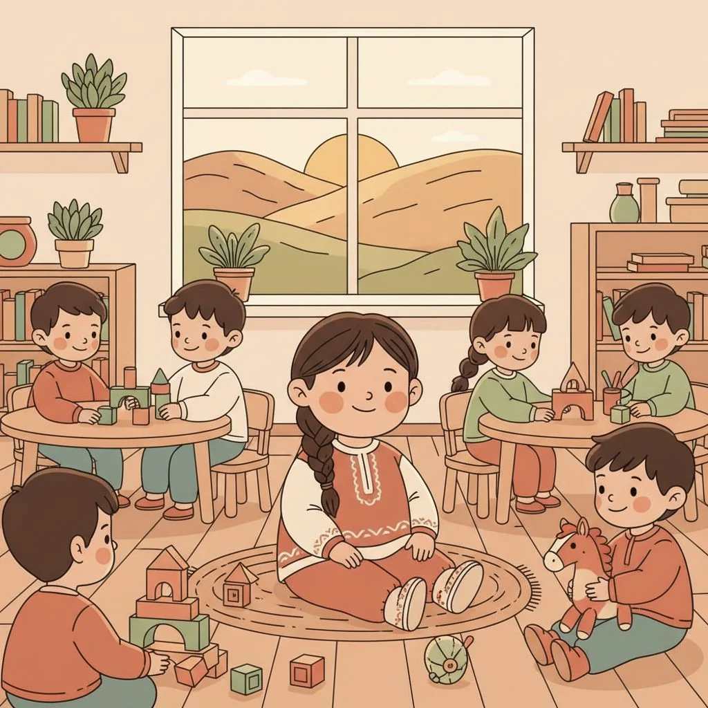First Day at Kindergarten